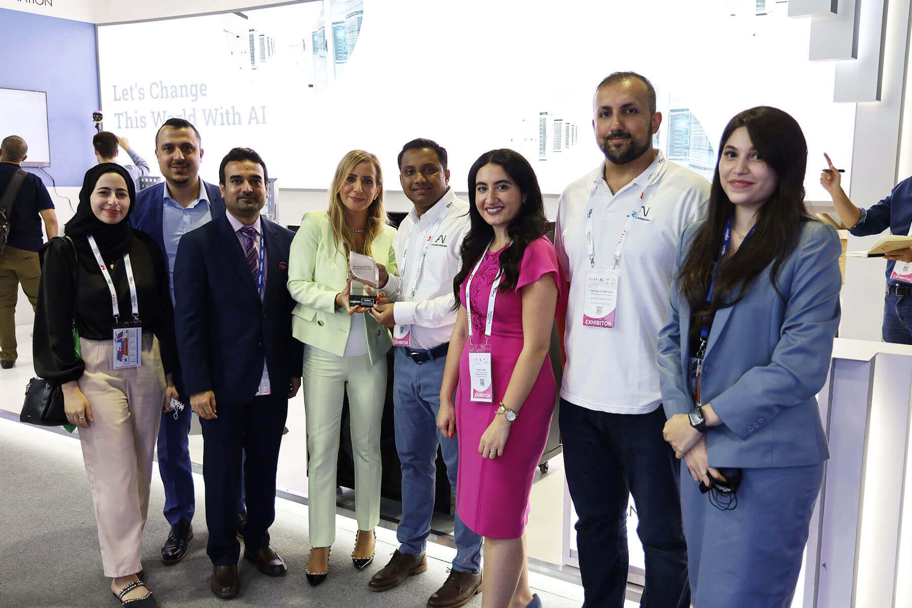 Emerging Technologies partner of the year by Logicom and NetApp