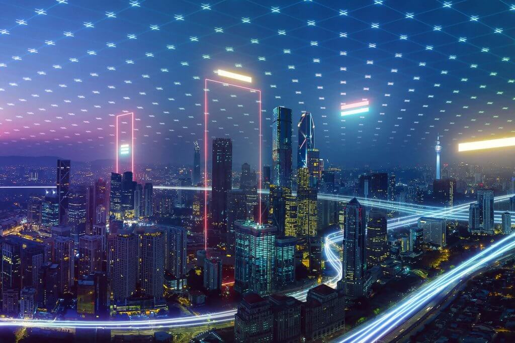 AI City Light Artificial Intelligence